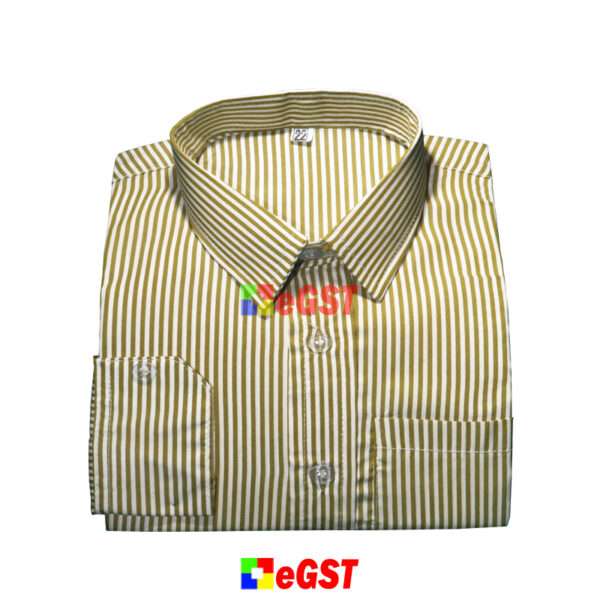 Uniform Shirt Yellow Line Heavy