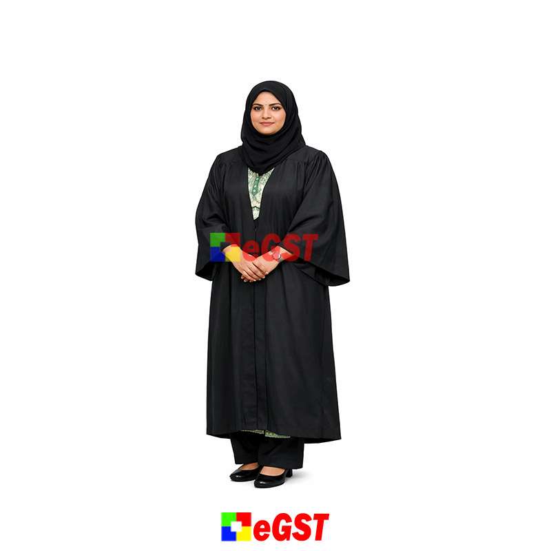 Black Teacher Gown